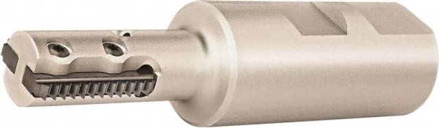 Vargus 80475 Indexable Thread Mill: 0.807" Cut Dia, 1.75" Max Hole Depth, Internal & External, Solid Carbide