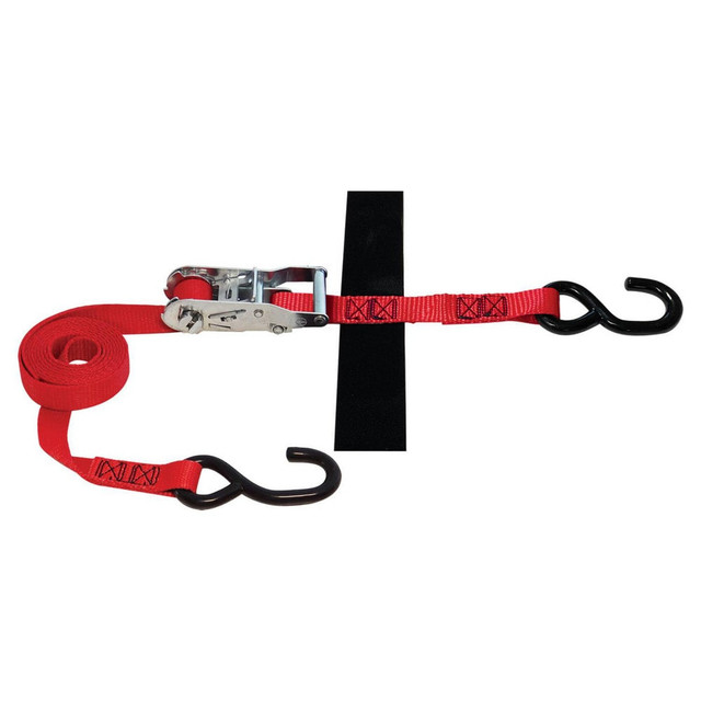 Snap-Loc SLTHS108RR  1 in x 8 ft S-Hook Ratchet Strap Tie-Down 2,500 lb