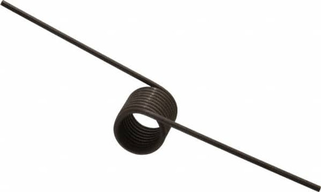 Gardner Spring 735180135ML 180° Deflection Angle, 1.189" OD, 0.135" Wire Diam, 9 Coils, Torsion Spring