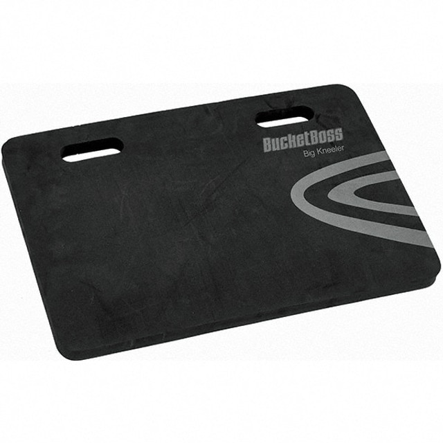 Bucket Boss 93400 Anti-Fatigue Mat: 21" Length, 14" Wide, 1" Thick, EVA Foam, Rounded Edge