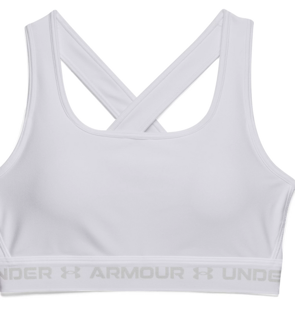 Under Armour 1361034100LG Women's Armour Mid Crossback Sports Bra Under Armour 1361034100LG Women's Armour Mid Crossback Sports Bra