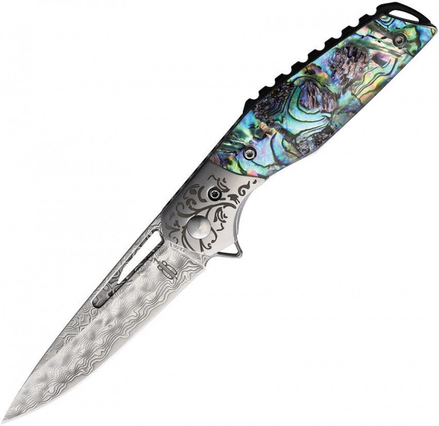 BNB Knives BNB1991A Abalone Flipper