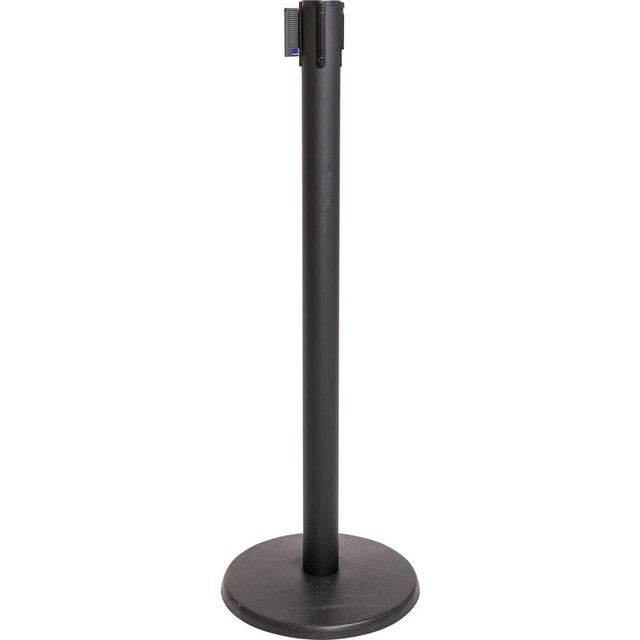 Xpress PRO PROWBB10 Free Standing Barrier Post: 40" High, 2-1/2" Dia, Steel Post