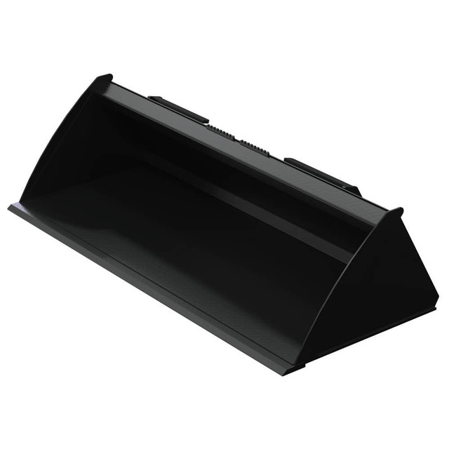 Vestil EA-SKSB-66-LP Power Lawn & Garden Equipment Accessories; Accessory Type: Low Profile Skid Steer Bucket Attachment ; For Use With: Skid Steer ; Material: Steel ; Length (Inch): 32.0625 ; Overall Width: 67.875 ; Overall Height: 18.5in
