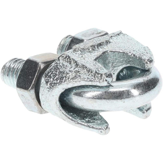 Value Collection 20915 Wire Rope Clip: 1/4" Rope Dia, Malleable Iron