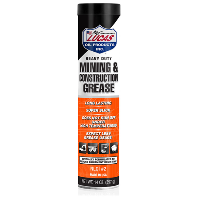 Lucas Oil 10881-30 Heavy Duty Mining & Construction Grease
