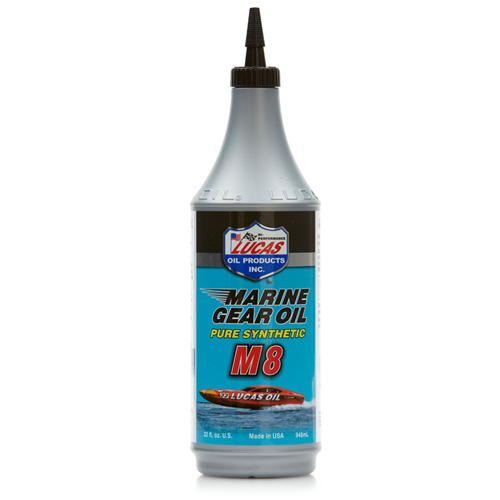 Lucas Oil 10652 Marine Gear Oil Synthetic SAE 75W-90 M8
