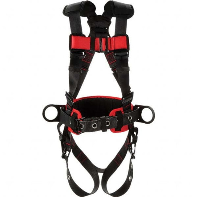 DBI-SALA 7100232017 Fall Protection Harnesses: 420 Lb, Construction Style, Size Medium & Large