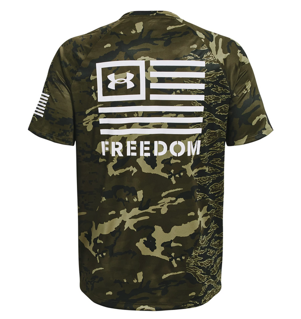 Under Armour 1377055390MD UA Freedom Tech Camo Short Sleeve