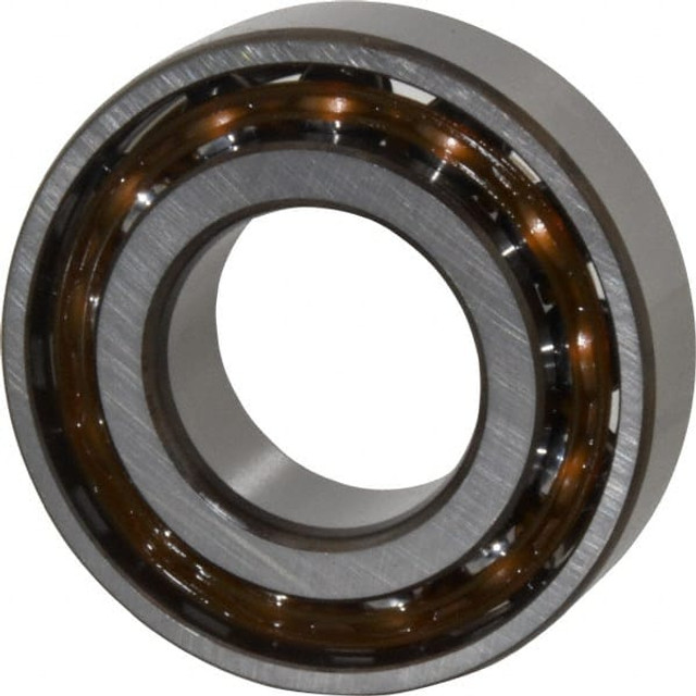 SKF 7205 BEP Angular Contact Ball Bearing: 25 mm Bore Dia, 52 mm OD, 15 mm OAW, Without Flange