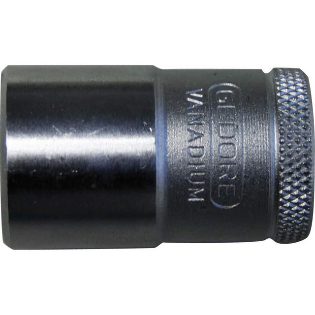Gedore 6131500 Non-Impact Hand Socket: 1/2" Drive, 13/32" Socket, 12-Point