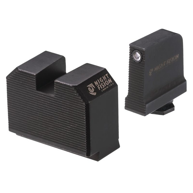 Night Fision WAL-277-469-494-ZGZX Optics Ready Stealth Night Sight Set for Walther PDP/PPQ w/ DPP/509T/Romeo Pro