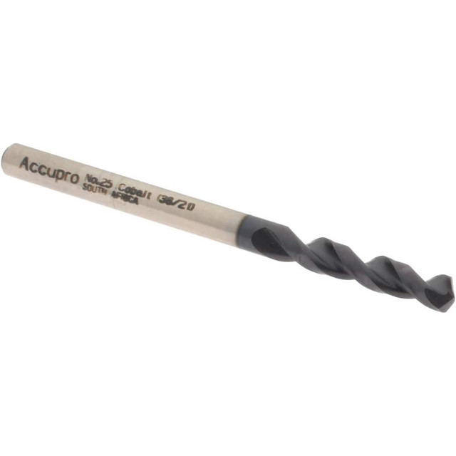 Accupro 1630379A-AC Screw Machine Length Drill Bit: 0.1495" Dia, 130 °, Cobalt