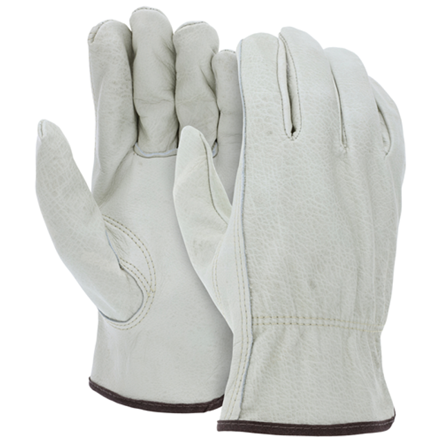 MCR Safety 3215L Economy Grain Drivers Glove Keystone Thb