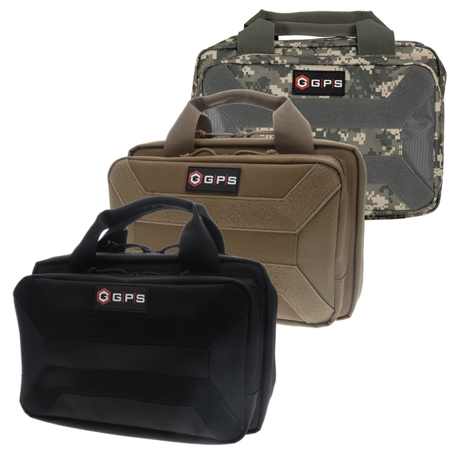 GPS GPS-PC15-FDE Pistol Case - 15''