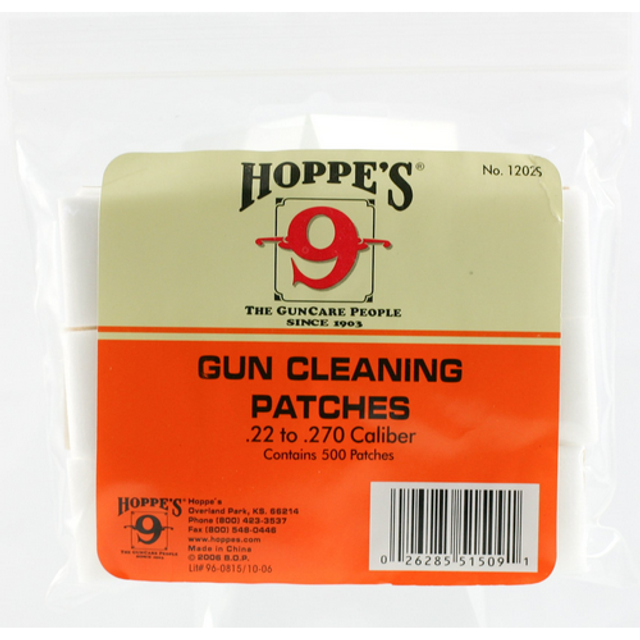 Hoppe's 1202S Gun Cleaning Patches Hoppe's 1202S Gun Cleaning Patches
