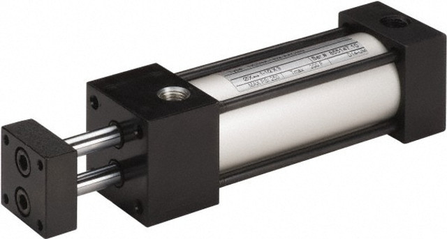 Norgren ND03A-N02-AACM0 Double Acting Rodless Air Cylinder: 2" Bore, 3" Stroke, 250 psi Max, 1/4 NPT Port, Side Tapped Mount