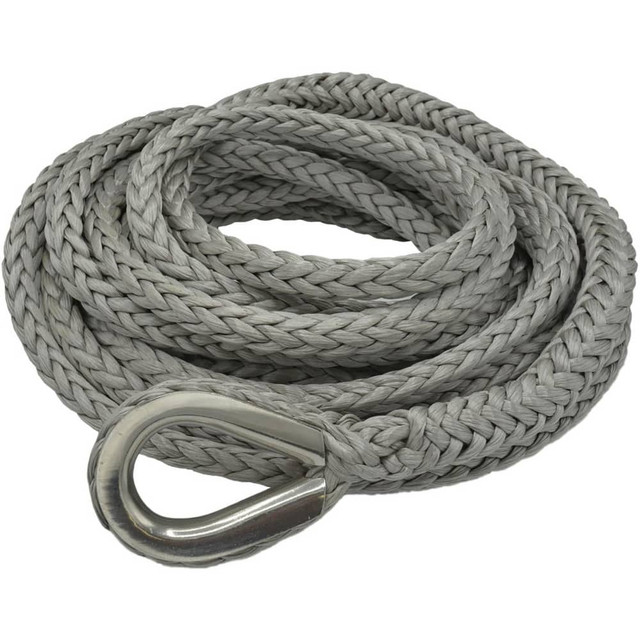 Nimbus Tow Ropes 27-0625050 Automotive Winch Accessories; Type: Winch Rope ; For Use With: Rigging, Vehicle Recovery, Winching ; Width (Inch): 5/8in ; Capacity (Lb.): 16933.00 ; Length (Inch): 600in ; End Type: Loop & Eye