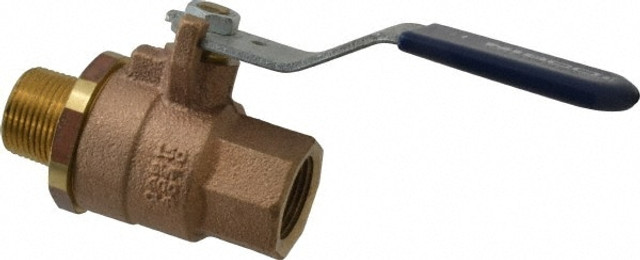 NIBCO NL95G08 Standard Manual Ball Valve: 3/4" Pipe, Full Port