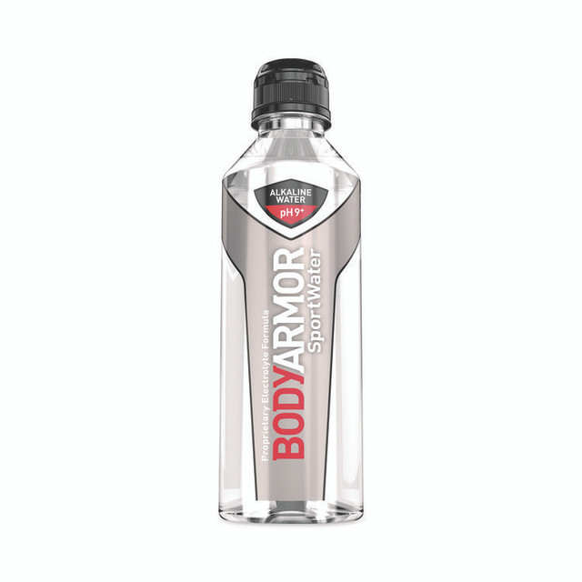COCA-COLA BodyArmor 1007011 SportWater Alkaline Water, 23.67 oz Bottle, 24/Pack
