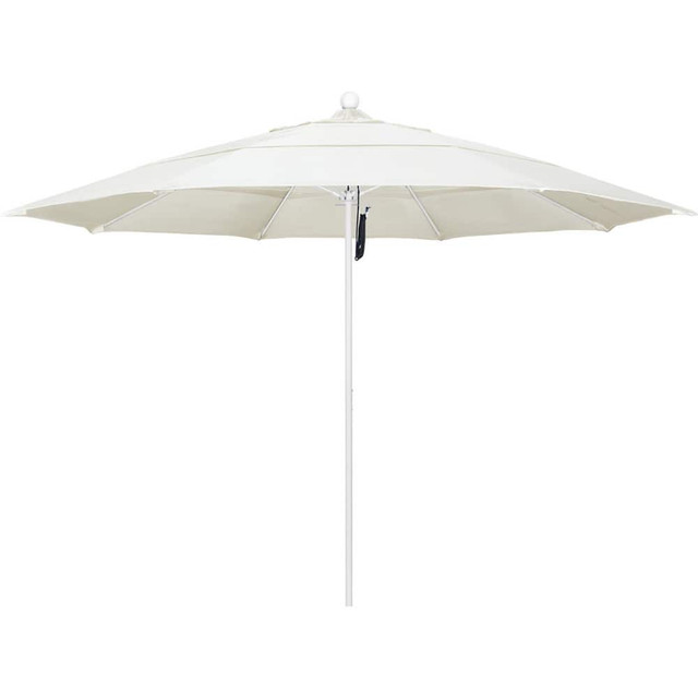 California Umbrella 194061619568 Patio Umbrellas; Fabric Color: Canvas ; Base Included: No ; Fade Resistant: Yes ; Diameter (Feet): 11 ; Canopy Fabric: Pacifica