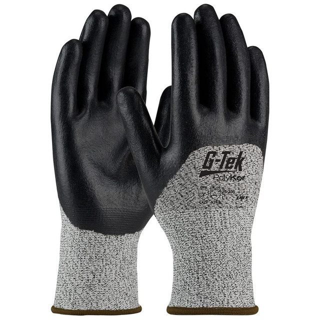 PIP 16-355/XXL Cut, Puncture & Abrasive-Resistant Gloves: Size 2XL, ANSI Cut A2, ANSI Puncture 3, Nitrile, Polyester Blend