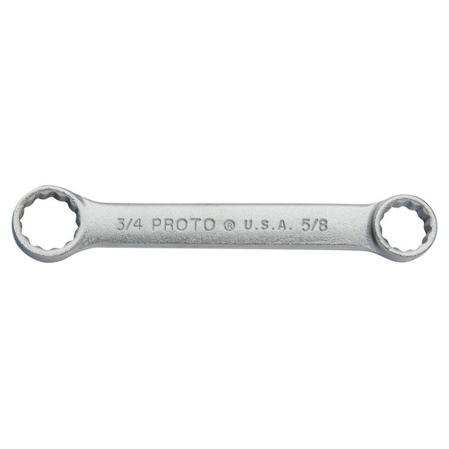 Proto J1131 Box End Wrench: 5/8 x 3/4", 12 Point, Double End