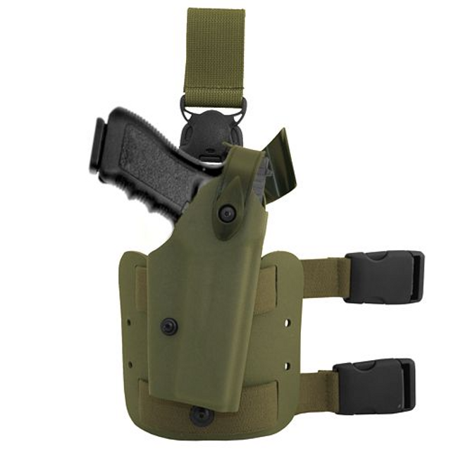 Safariland 1129488 Model 6005 SLS Tactical Holster with Quick-Release Leg Strap for Sig Sauer P250C