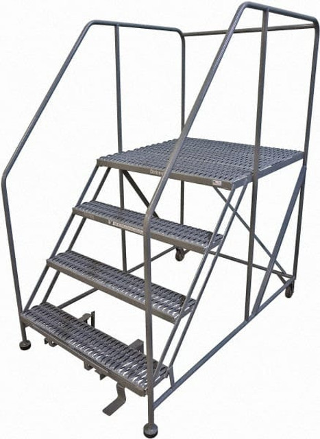 Cotterman D0550055-04 Steel Rolling Platform: 4 Step