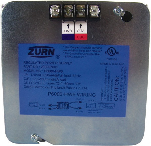 Zurn P6000-HW6 Toilet Repair Power Supply