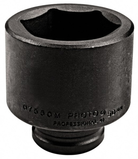 Proto J07529M Impact Socket: 3/4" Drive, 29mm Socket, Hex Drive