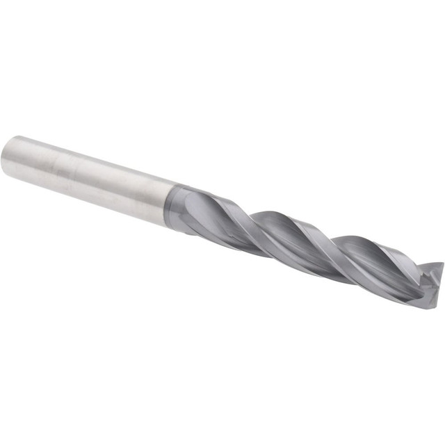 Accupro 50421 Jobber Length Drill Bit: 25/64" Dia, 150 °, Solid Carbide