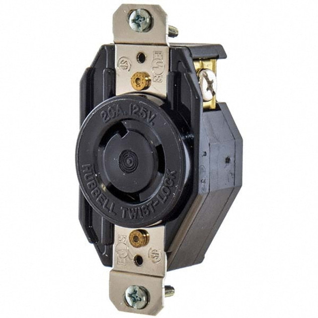 Hubbell Wiring Device-Kellems L520R Twist Lock Receptacles