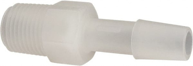 MSC A2-4NK7 Barbed Tube Adapter: Single Barb, 1/4" Barb, 1/8" NPT