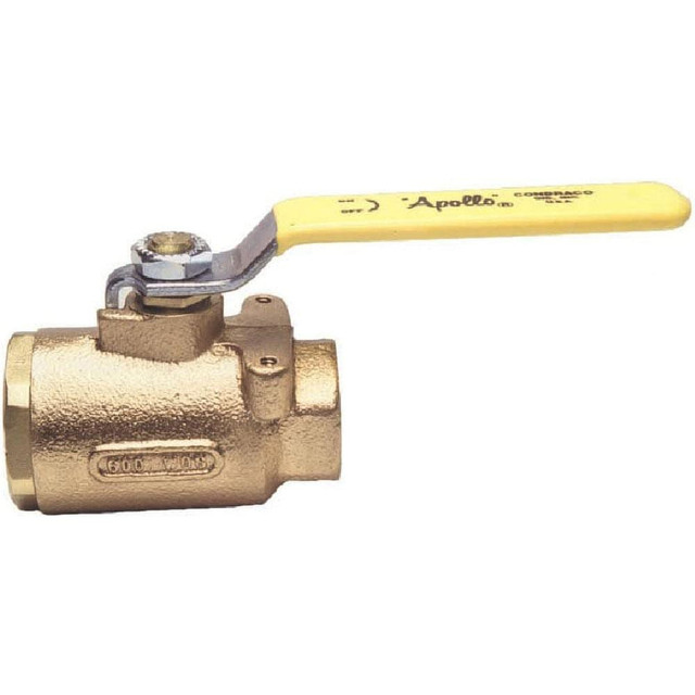 Apollo. 7710107 Manual Ball Valve: 1/4" Pipe, Full Port, Bronze