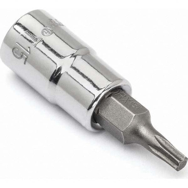 Crescent CDTS1N Hand Torx Bit Socket: 1/4" Drive, T15 Torx Bit