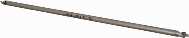 Hertel H-81155L01060 Combo Drill & Countersink: #1, 1/8" Body Dia, 1180, High Speed Steel