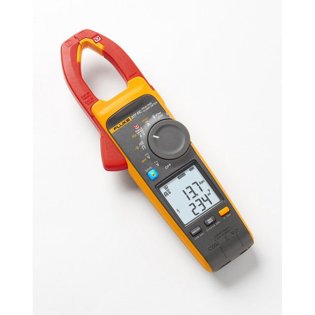 Fluke FLUKE-377 FC Voltage Clamp Meter: CAT III & CAT IV, Clamp On Jaw