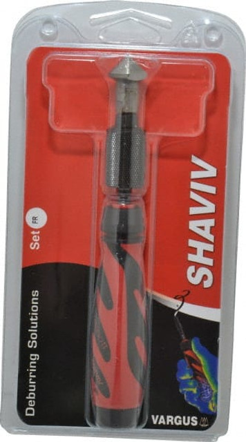 Shaviv 155-90072 Hand Deburring Tool Set: 3 Pc, High Speed Steel