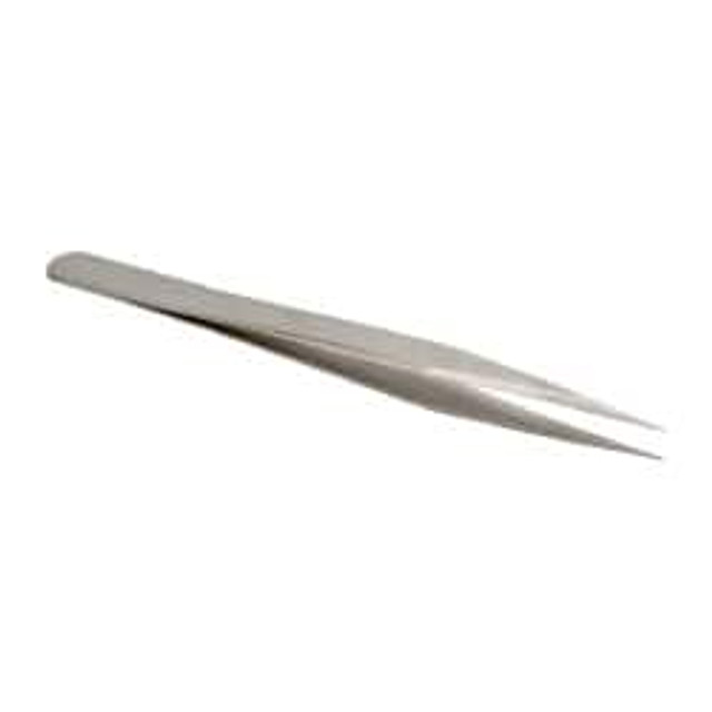 Value Collection 10403-SS Precision Tweezer: 3-SS, Stainless Steel, Very Fine Tip, 4-3/4" OAL