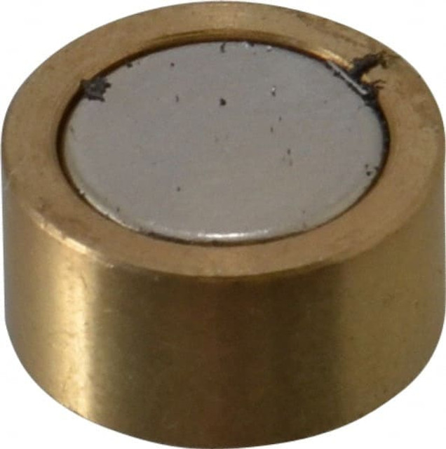 Mag-Mate RBS5025 1/2" Diam x 1/4" High, 2.13 Lb Average Pull Force, 4-1/4 Lb Max Pull Force, Neodymium Rare Earth Shielded Magnet