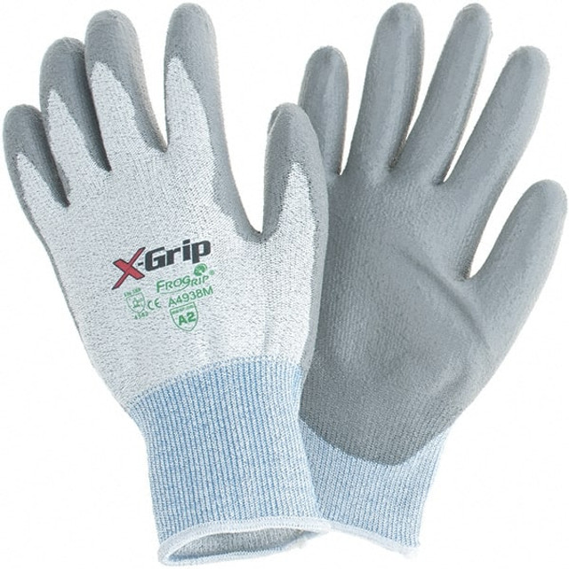 Liberty Safety A4938M Cut-Resistant Gloves: Size M, ANSI Cut A2, Polyester (Shell)