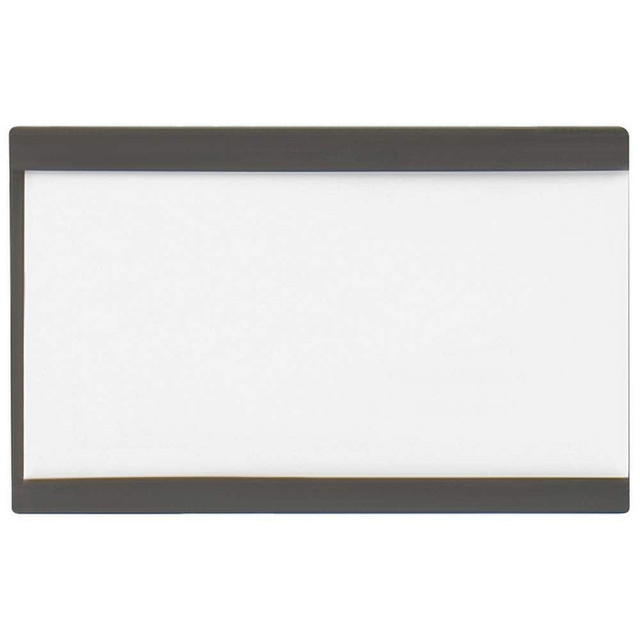 Value Collection LH193 Label Holders; Backing: Magnetic ; Width (Inch): 3 ; Length (Inch): 2 ; Color: Black