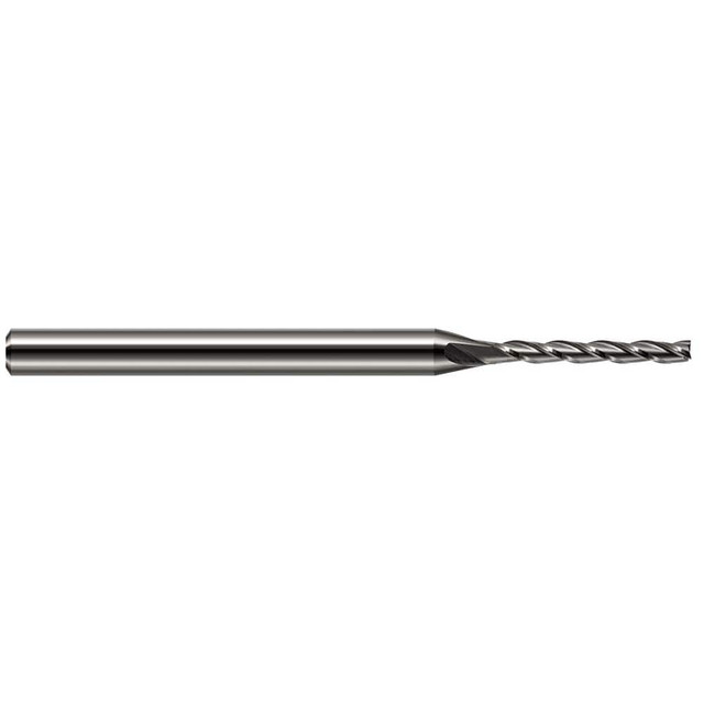 Harvey Tool 898016 Square End Mill: 1/4" Dia, 1-3/4" LOC, 4 Flutes, Solid Carbide