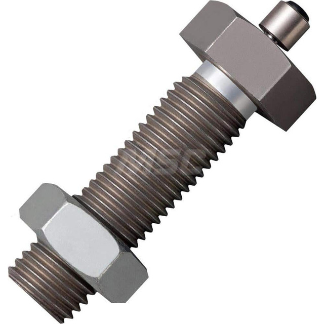 Bansbach, EasyLift FSB-1609-C Standard-Duty Shock Absorber: 8 mm Rod Dia, 27.7 mm OD, 9 mm Stroke, M16 x 2 Thread