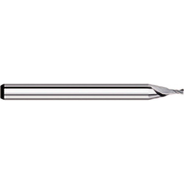 Titan USA TC52095 Square End Mill: 0.095'' Dia, 0.143'' LOC, 1/8'' Shank Dia, 1-1/2'' OAL, 2 Flutes, Solid Carbide