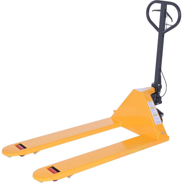 Vestil PM5-2748-HB Manual Pallet Truck: 5,500 lb Capacity, 27" OAW, 48 x 27" Forks, 2.88 to 7.75" Lifting Height