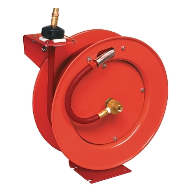 Lincoln Industrial Hose Reel for Air and Water Models 83753 and 83754, Series B, 3/8 in Hose ID, 50 ft
