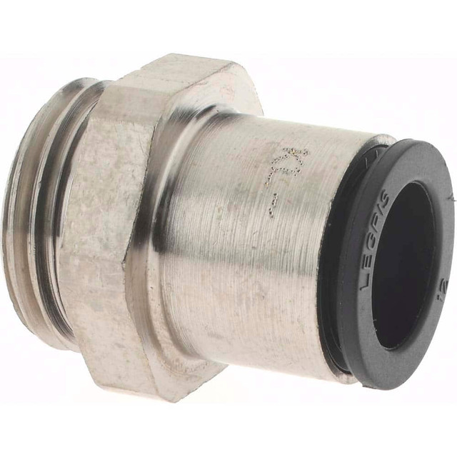Legris 3101 12 21 Push-To-Connect Tube Fitting: Connector, 1/2" Thread