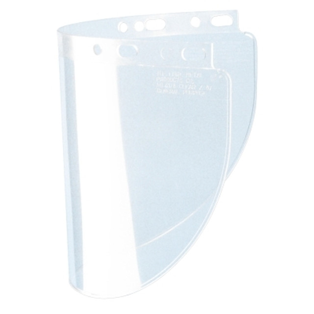 Honeywell Honeywell Fibre-Metal® High Performance® Faceshield Windows, Clear, Standard, 8 in x 11-1/4 in Honeywell Honeywell Fibre-Metal® High Performance® Faceshield Windows, Clear, Standard, 8 in x 11-1/4 in